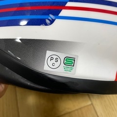 SHOEI ヘルメット ホワイト/レッド/ブルー  フルフェイスヘルメット ショウエイ Lサイズの画像