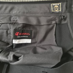 カンコー　制服ズボン　黒　サイズ7979の画像