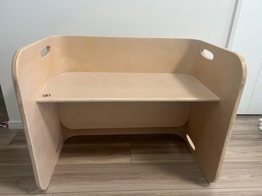 ウッディプッディコロコロチェア2脚＆デスク