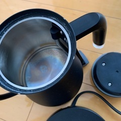 【バルミューダ】バルミューダ ザ・ポット｜電気ケトル ブラック BALMUDA The Pot の画像