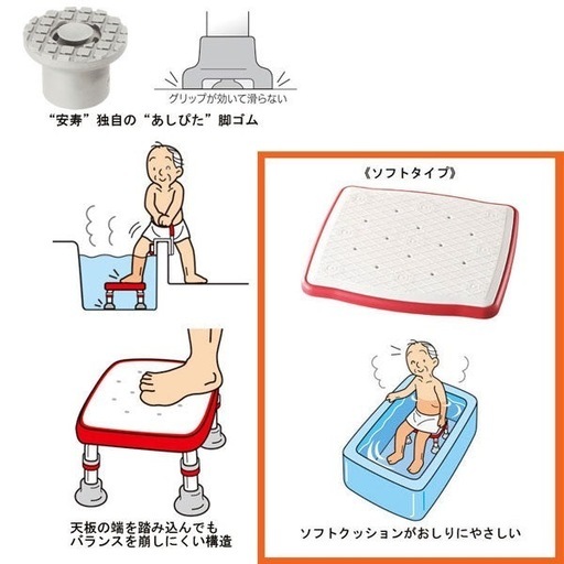 新品　浴槽台　安寿