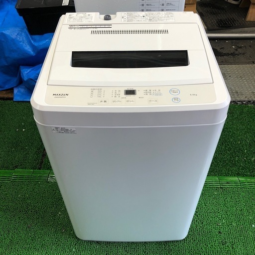 2023年製　MAXZEN  全自動電気洗濯機　6.0kg  JW60WP01  ST