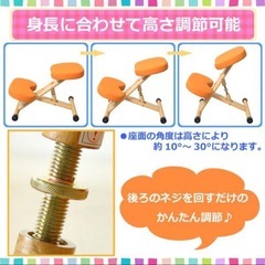 【近隣なら配達可】姿勢矯正チェア✳︎2脚セット可能の画像