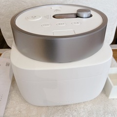 バルミューダ ザ・ゴハン 3合炊き 電気炊飯器 BALMUDA The Gohan K08A-WH の画像