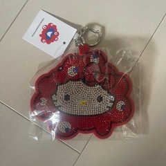 万博　サンリオ　ミャクミャク　キティ　キーホルダー