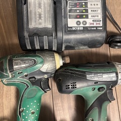 makita マキタ　インパクトドライバー・ドリルセットの画像