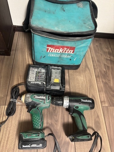 makita マキタ　インパクトドライバー・ドリルセット