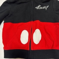 ミッキー　パーカー　アウター　80 90の画像