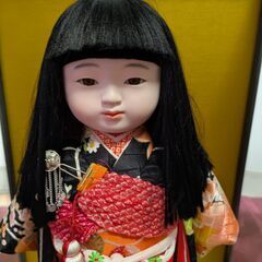 市松人形の画像