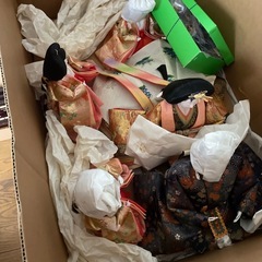 雛人形ジャンク品の画像
