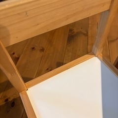 IKEA レット　子供用机椅子セットの画像