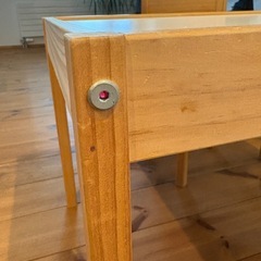 IKEA レット　子供用机椅子セットの画像
