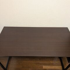 【パソコンデスク】Sanwa Direct 100-DESKF004BRの画像