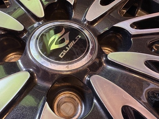 15インチ アルミホイール 175/65R15 スタッドレス スイフト アクア等