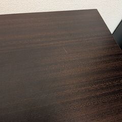 【パソコンデスク】Sanwa Direct 100-DESKF004BRの画像
