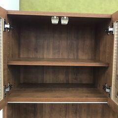 【ジャングルジャングル広陵店】家具　キッチンボード　ブラウン　コチーナ　K-900HOP　【ジモティー特別価格】の画像