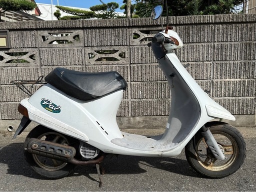 ジャンク品　ホンダ　pal パル　AF17 SY50MP 走行距離5422km レストア　部品取り　不動車