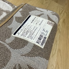 トルコ製ウィルトン織カーペット 玄関マット50×80cm 抗菌防臭の画像