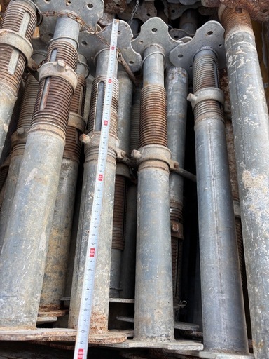 パイプサポート 2尺  50本セット 足場 単管パイプ 大量