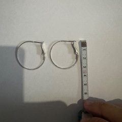 ループ　ピアスの画像