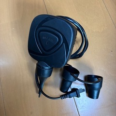 家庭用プールと電動充放電機セットの画像