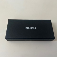 ISUZU牛革靴べらキーホルダーの画像