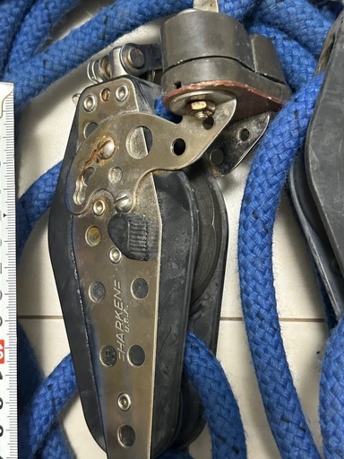 メインセイル　シート、ブロックセット 30ft以上用　Harken ヨット