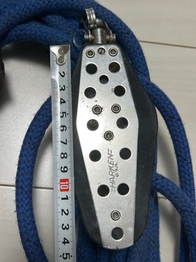 メインセイル　シート、ブロックセット 30ft以上用　Harken ヨット