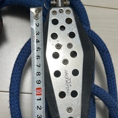 メインセイル　シート、ブロックセット 30ft以上用　Harken ヨットの画像