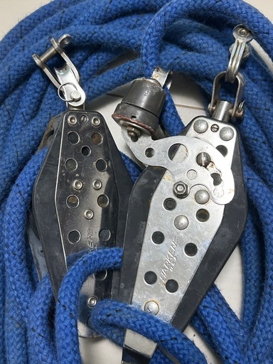 メインセイル　シート、ブロックセット 30ft以上用　Harken ヨット