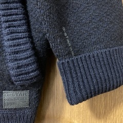 G-STAR RAW ウール80%カーディガン メンズMサイズの画像