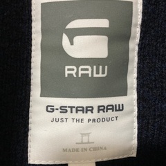 G-STAR RAW ウール80%カーディガン メンズMサイズの画像