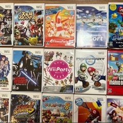 HDMIのWIIすぐ遊べる全セット、ソフト23個、 Wii コントローラー ゲーム 大乱闘スマッシュブ マリオ 任天堂　まとめの画像