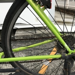 ⭐︎ドリーム2号館⭐︎ ★ジモティー割引★中古自転車　コーナン/COMFORTSPORTS CRT700C/クロスバイク/緑/インチ：700Cの画像