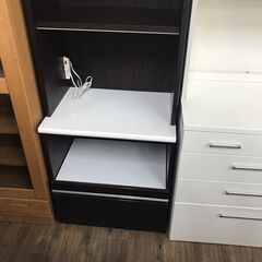 【ジャングルジャングル広陵店】家具　ニトリ　食器棚　ブラウン　【ジモティー特別価格】の画像