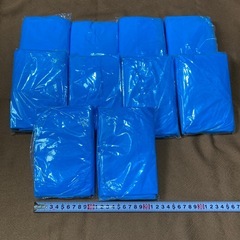プラスチックガウン　ディスポーザブル　10枚まとめての画像