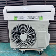 K06554 中古エアコン 日立 2023年製 主に6畳用 冷房能力 2.2KW / 暖房能力 2.2KWの画像