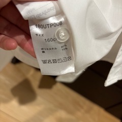 きっずキッズ160サイズ　白シャツの画像