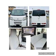 H27年  4AT パワーウィンドウ カーナビ TV キーレス ETC ハイゼット 車検2年 Bカメラの画像