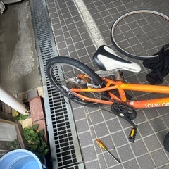 子供用自転車　20インチ　ルイガノ　6段ギア　前後新品タイヤ　マウンテンバイクの画像