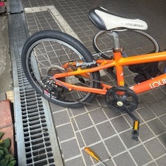 子供用自転車　20インチ　ルイガノ　6段ギア　前後新品タイヤ　マウンテンバイクの画像