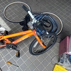 子供用自転車　20インチ　ルイガノ　6段ギア　前後新品タイヤ　マウンテンバイクの画像