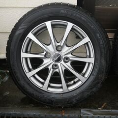 アルミホイール exceeder ホットスタッフ 14インチ　4本セット　ヴィッツ・フィット・ノート・デミオ等　スタッドレス　タイヤ交換用の画像