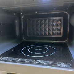 東○#412 電子レンジ 動作品 TOSHIBA 2020年製 ブラック ER-S17E6 家電 中古 東芝の画像