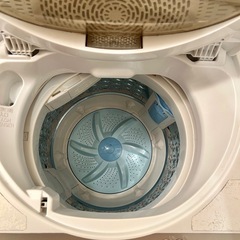 中古　TOSHIBA 
洗濯機の画像