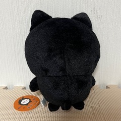 ちいかわ　黒猫のぬいぐるみ　ハチワレの画像
