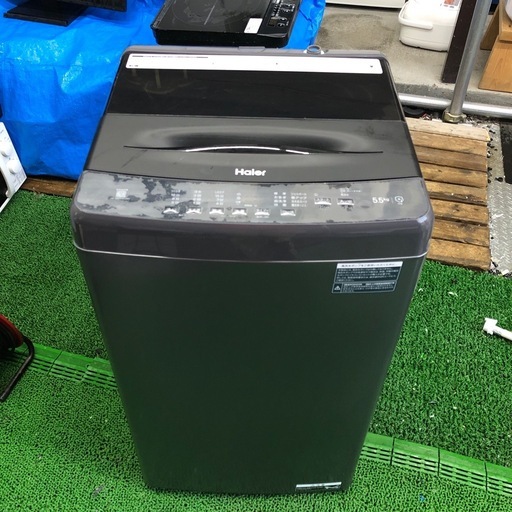 2023年製　ハイアール　全自動電気洗濯機　5.5kg  JW-U55LK  ST