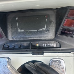 ホンダフュージョンXリアボックス付き！の画像