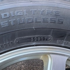 175/80R15　weds 5J +50 114.3 17年製　スタッドレス　テリオスキッド、パジェロミニ  の画像
