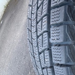175/80R15　weds 5J +50 114.3 17年製　スタッドレス　テリオスキッド、パジェロミニ  の画像